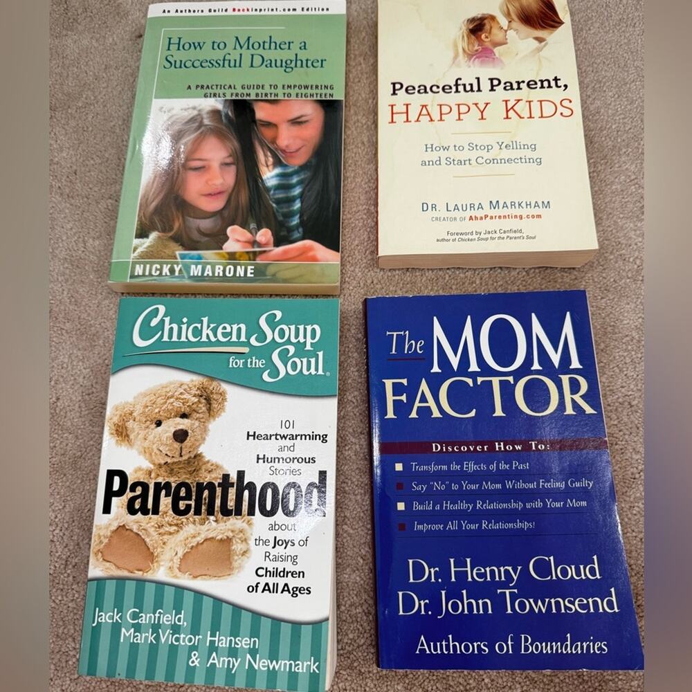 Set of 4 Parenting Books